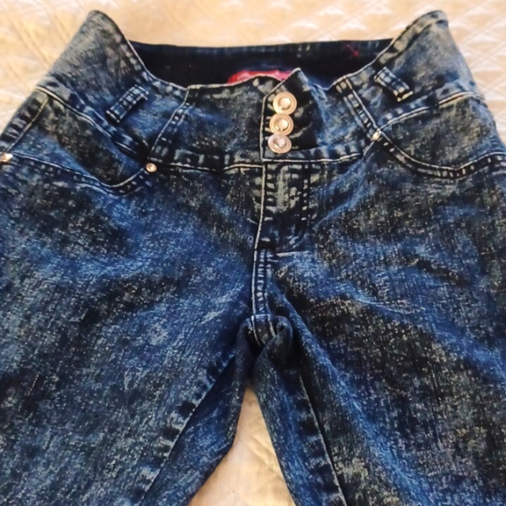 Gold Star High Waisted Jeans